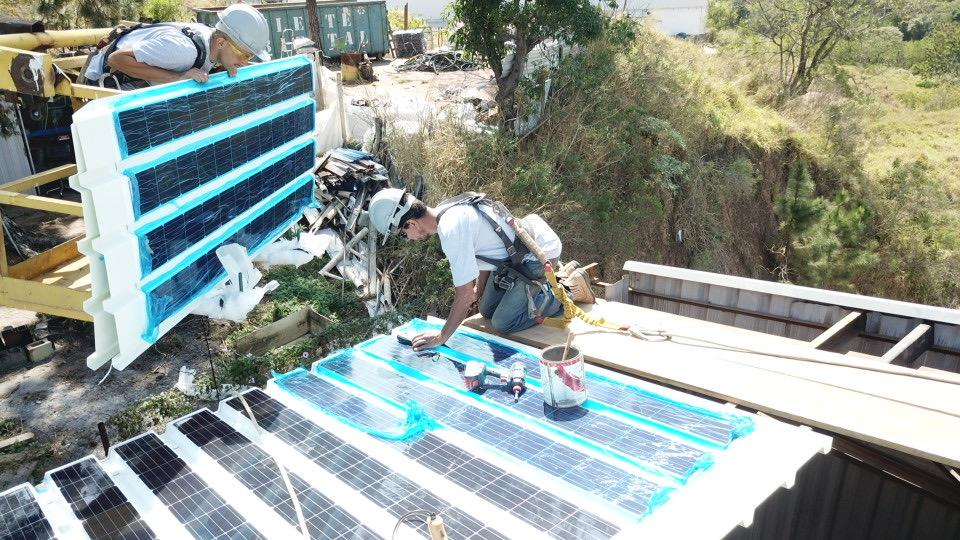 Instalação de energia solar