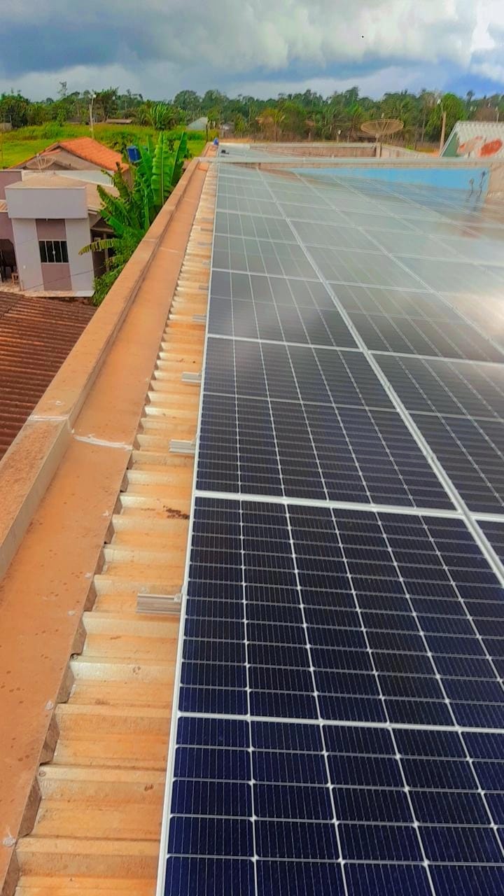 Instalação de energia solar